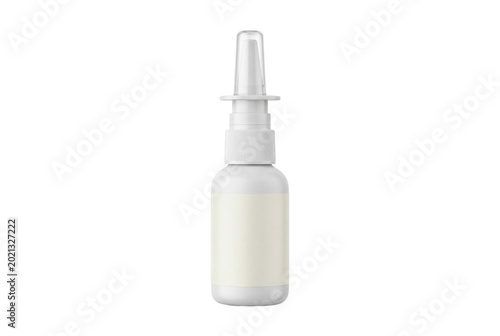 Nasal Spray Bottle PNG Cutout Isolated Pharmacy Product
