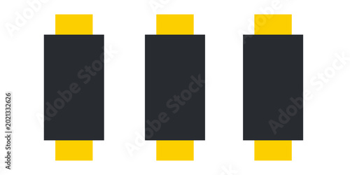 Abstract Yellow Black Wave Background Design with Empty Space for Text Template Vector