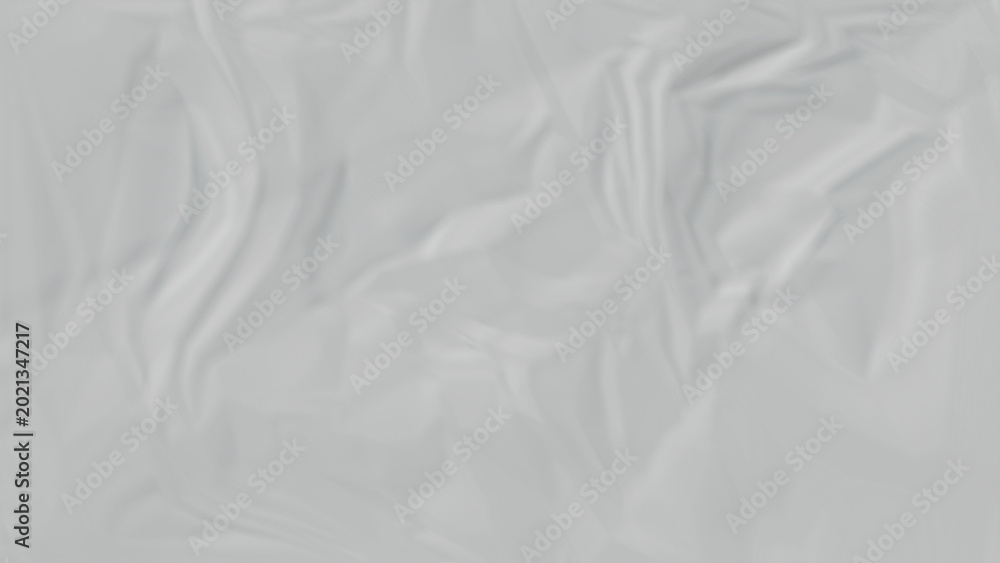 Fototapeta premium Wrinkled paper texture seamless gray background for digital art and design