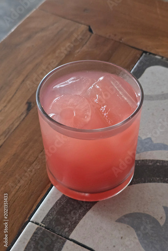 glass of fresh juice