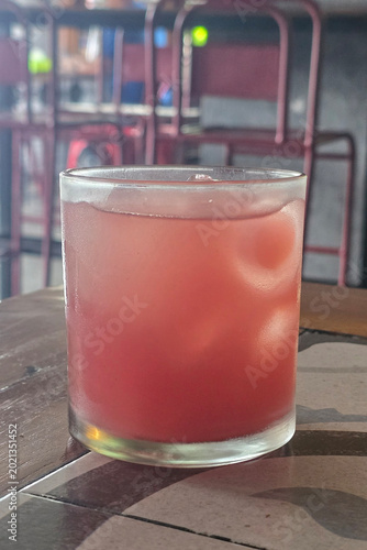  Fruity drinks on the table