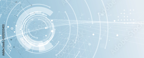 Digital cyberspace background representing big data, cloud computing, and AI