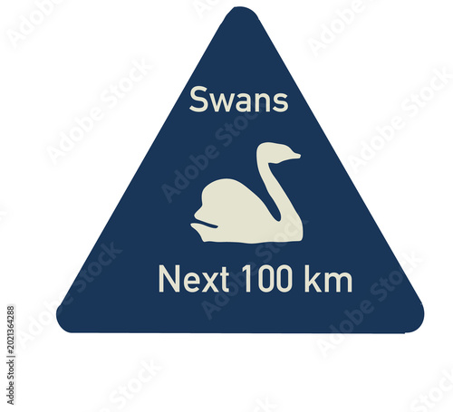 road sign warning