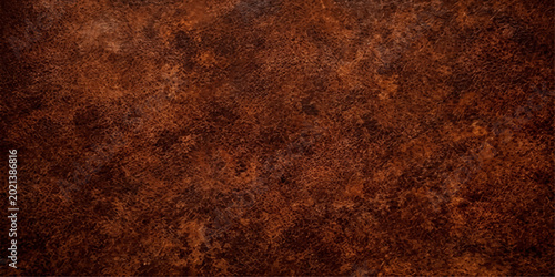 Canvastavla A textured close-up of dark brown abstract art, showcasing a blend of earth tone