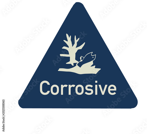 Corrosive sign