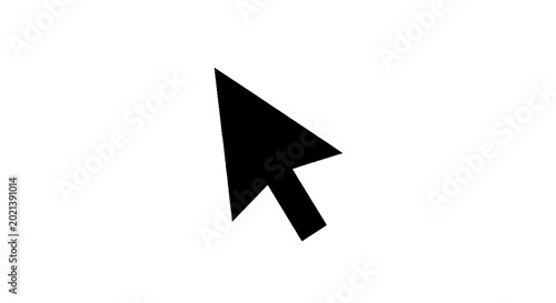 Free Download Black computer mouse cursor arrow icon. - GFXLoad