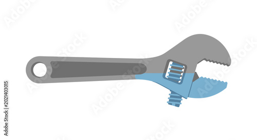 Obraz na płótnie Adjustable Wrench Tool for Tightening Bolts.