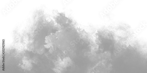 Konstfotografi Abstract white haze effect on transparent background creating soft atmosphere for graphic design and layouts