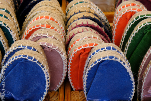 Espadrilles typiques du Pays Basque
