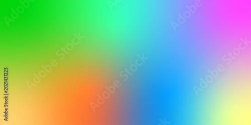 Vibrant and softly blurred abstract wallpaper background. Pride month social media banner with LGBTQ Flag Colors. Abstract gradient rainbow color or light colorful background,. Colorful background. 