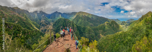 Aussichtspunkt Balcões; Ribeiro Frio; Santana; Madeira; Portugal