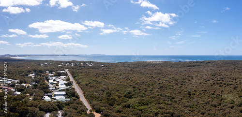 Foto Aerial View of the Village Peaceful Bay with Campground, Walpole Nornalup Nation