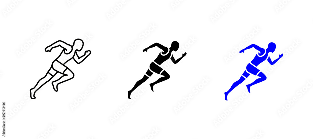 Fototapeta premium athlete running