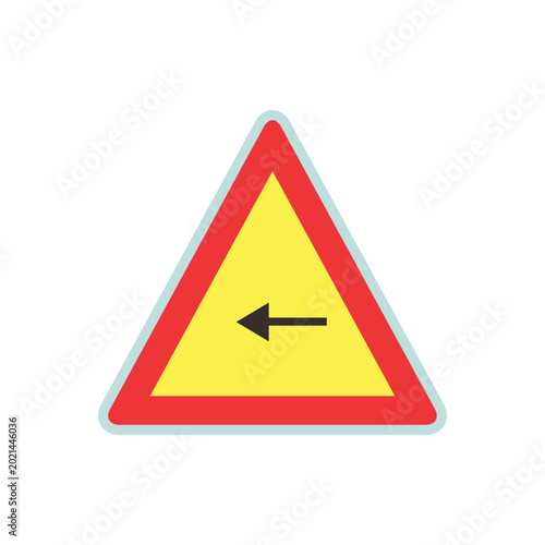 yellow warning sign
