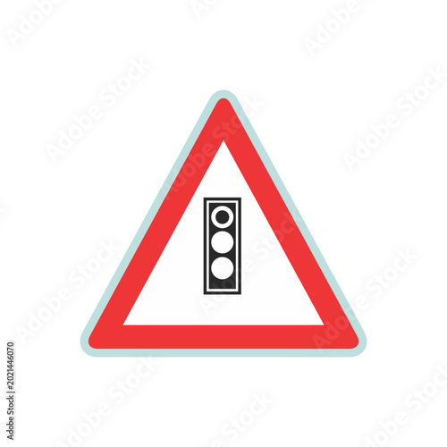 road sign warning