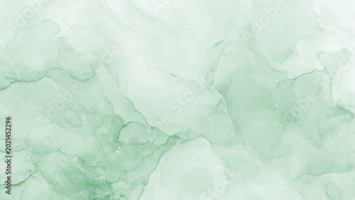 Soft green watercolour texture with abstract shapes and subtle colour variations elegant artistic background