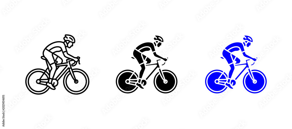 Obraz premium cycling