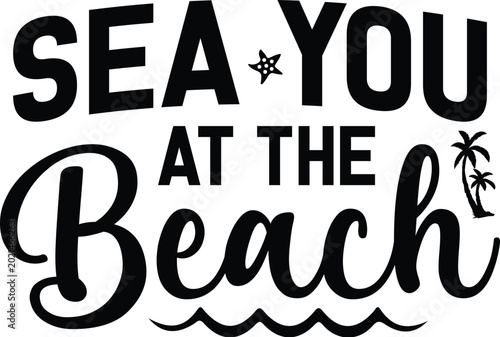 Sea You at the Beach design