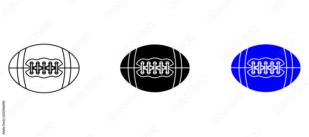 Fototapeta premium rugby ball