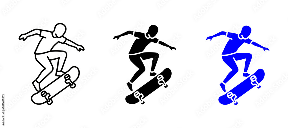 Fototapeta premium skateboarding