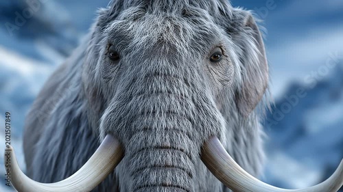 Mammoths Face Disappearance in Ice Age Landscapes of the North