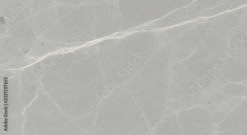 Billede på lærred Gray marble texture with white veins, natural stone background