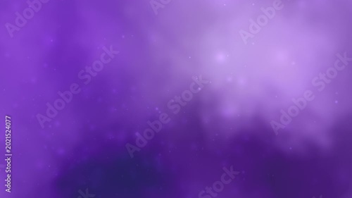 Cinematic Deep Purple Nebula Loop 4K, Dreamy Ethereal Galaxy, Floating Magical Particles, Moody Abstract Motion Background, Seamless Cosmic Atmosphere