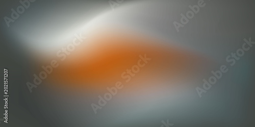 Abstract Dark Gray and Orange Blurred Gradient Background With Soft Atmospheric Glow.