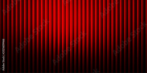 фотографія Dramatic red theater curtains in full frame, evoking a sense of anticipation and the allure of performance, with shadows adding depth