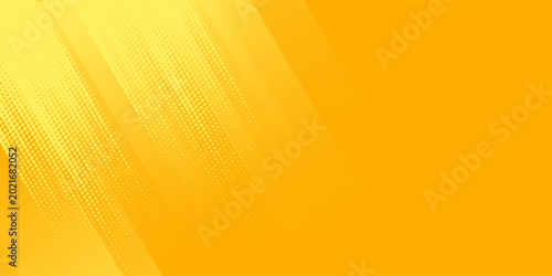 Foto Yellow orange halftone background
