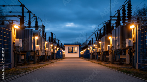 Power Station at Dusk: An i...