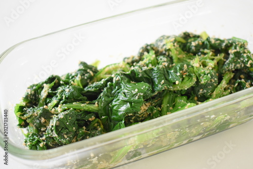 ほうれん草の胡麻和え