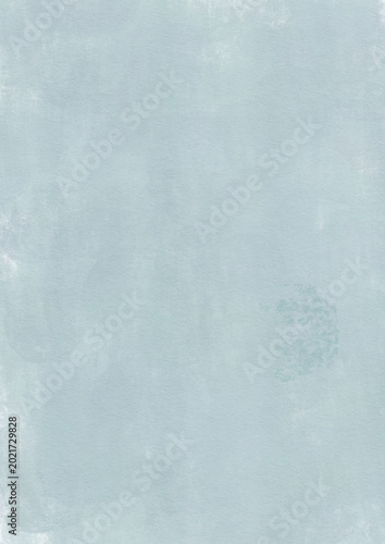 Fotografía Soft Baby Blue Watercolor Wash Texture Background