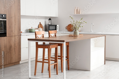Interior of stylish kitchen...