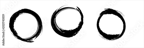 Quadro su tela WebJapanese round brushstrokes