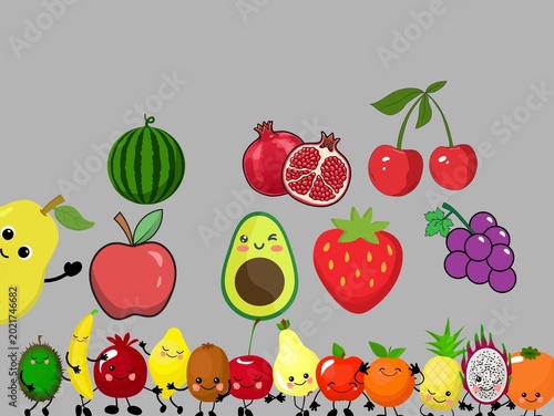 fruits and berries