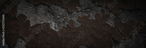 Foto Dark wide panoramic background