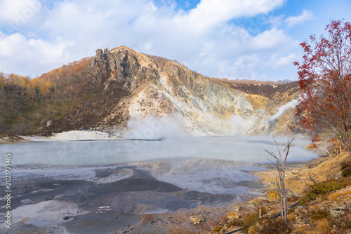 北海道登別2025秋-大湯沼-06