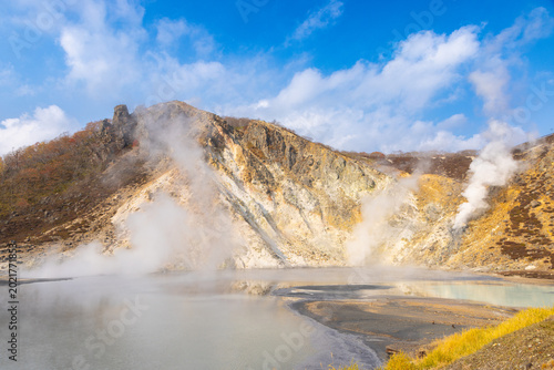 北海道登別2025秋-大湯沼-07