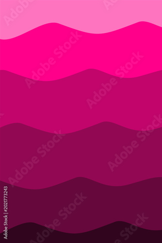 Abstract layered paper background with flowing waves and organic shapes. Modern gradient composition featuring smooth curves, soft shadows, and vibrant colors, creating an elegant and dynamic visual 