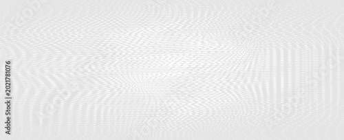 Tableau sur toile Panorama of  White cotton stripes texture and seamless background