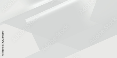 Bilde på lerret Abstract white and gray background