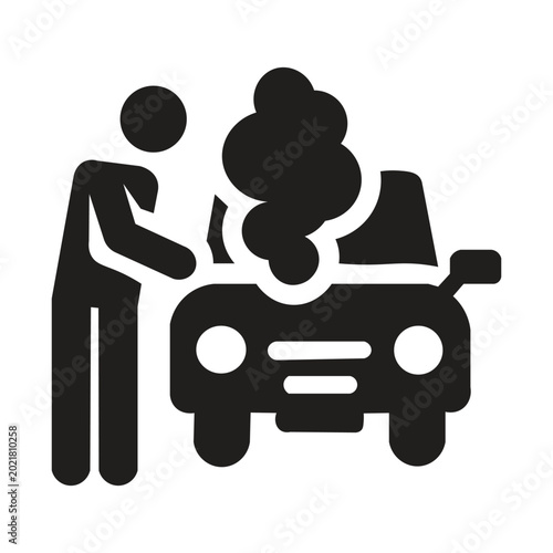 A stalled car emitting smoke is an indicator of serious damage to the engine or other vital components. The color of the smoke and its location (exhaust or hood) determine the underlying cause.