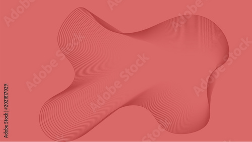 Abstract Fluid Line Wave Pattern Graphic
