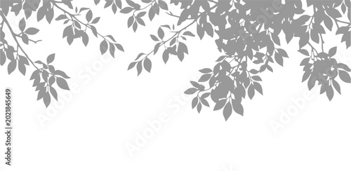 Leaf brunch botanical corner frame vector illustration royal filigree floral leaves border element for elegant card design