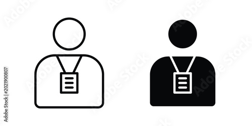 Tourist Guide icon symbol. Flat Vector illustration set