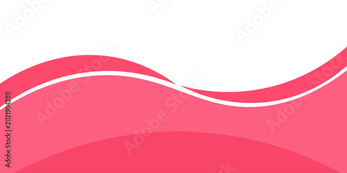 Minimalist Pink Pastel Abstract Wave Background with Soft Flowing Curves
