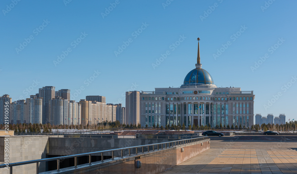 Obraz premium Residence of the President of the Republic of Kazakhstan in Astana
