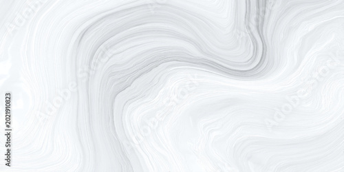 Fotografi White swirling marble texture background with gray waves and smooth curves for d