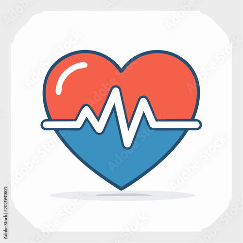 Heartbeat EKG Icon
